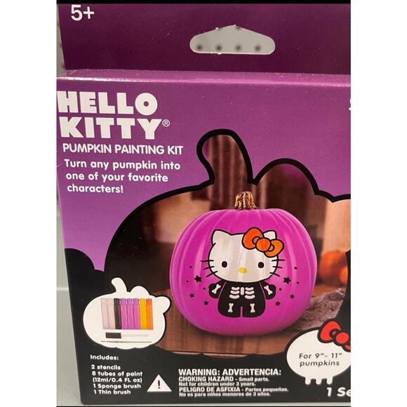 Hello Kitty Other - hello kitty pumpking painting‎ kit